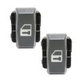 Door Lock Switches For Gmc Safari 1996 To 2002 Front Driver And Passenger Side Pair 1 Button Blade Type 8 Prong Male Terminal 