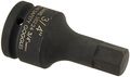 Williams Jhw38224 4-inch Drive Impact Hex Socket 3 Black