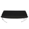 Trunk Cargo Privacy Shield For Cadillac Xt4 2019 2024 Anti Theft Luggage Shade With Waterproof Carbon Fiber Texture And