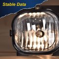 G-plus Fog Light Lamp Compatible With 2005-2007 Ford F250 F350 F450 F550 Super Duty 2005 Excursion Clear Lens Running Lights