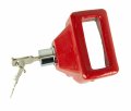 Mytee Products 4 Pack Heavy Duty Aluminum Air Brake Glad Hand Lock For Tractor Trailer 