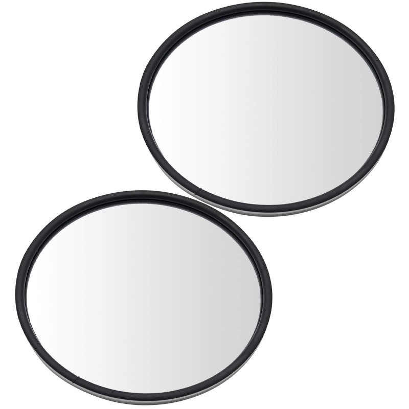 Door Mirror Set 8 5 Inch Offset Stud Convex Mechanics Choice For 1991-2006 Freightliner Fld112