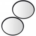 Door Mirror Set 8 5 Inch Offset Stud Convex Mechanics Choice For 1991-2006 Freightliner Fld112 