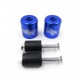Smt-blue Hand Bar End Rubber Compatible With 1999-2012 Suzuki Gsxr 600 750 1000 Gsx1300r Hayabusa B0788h8cgl