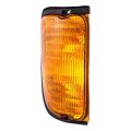 Side Marker Light Front Passenger Ford E 150 350 Club Wagon 2003 Amber Clear Lens 12 Volts Replacement For 3c2z13200aa 