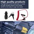 Ignition Key Switch Kill Stop Safety Lanyard Replacement For Omc Johnson Evinrude 40-200 Hp Outboard Motor 175974 765562