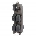 Power Window Switch Front Left Control Lift Fits For 2002-2006 Toyota Camry Excluding The Xle 2005-2009 Sienna 14 Pins Oe