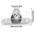 Lift Supports Automotive 2pcs Gas Strut Mounting Bracket 10mm Ball Stud Metal Universal Multi Fit For Engine Trunk Other