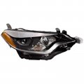 Headlightsdepot Led Headlight For Toyota Corolla Sedan 2014-2016 Includes Right Passenger Side Headlamp 
