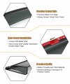Premium Window Visor Rain Guard Wind Deflector With Clip And Black Trim Compatible For 2018-2022 Honda Accord All Models