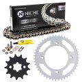 Niche Drive Sprocket Chain Combo For Yamaha Yz80 Front 13 Rear 47 Tooth 428v O-ring 118 Links