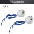 Bettomshin 2pcs Synchronous Motor Ac 110v 15-18rpm Turntable Cw Direction 4w Tyc-50 Double Flat Tapping Shaft