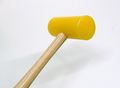 Yellow Plastic Mallet 1-1 4 X 3 Non Marring Jewelry Making Hammer 4oz Garland Us E 5