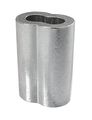Loos Cableware Sl2-4p 25 Piece Zinc Plated Copper Crimping Sleeve Set For 1 8 Diameter Wire Rope 