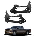 Set Of 2 Front Bumper Outer Brackets Replacement For 2014-2015 Silverado 1500 Gm1067197 Gm1066197 23365569 23365568 