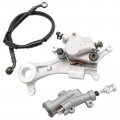 M Mati Rear Brake Caliper Master Cylinder Hose For Yamaha Yz125 Yz250 Yz450 Wr250 Wr450 1c3-2580w-72-00 17d-2583v-00-00