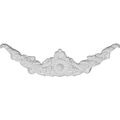 Ekena Millwork Onl12x03x01vn 12 4-inch W X 3 1 2-inch H 5 8-inch P Vinyard Twist Center Onlay 