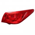 Tbvechi Rear Passenger Side Tail Light For 2014-2017 Infiniti Q50 Q50s Outer Right Clear Lens Lights Brake Lamps R 
