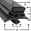 Passl A 404-232cdd Door Gasket Size 28 1 8 X 54 5 16 Beverage-air Seal For Cooler Or Freezer A Compatible With Refrigeration