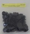 50 Nylon Shield Retainers 1 4 In 6 3 Mm Replaces Gm Part 11605396 Universal Use Black Fasteners 5625 