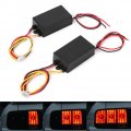 Taillight 3 Step Sequential Dynamic Flash-3-step Flash Tail Light Control Module Boxes Universal Dc12v