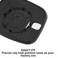 Car Rearview Right Passenger Side Mirror Glass Replacement W Backing Plate Non-heated White For Citroen Berlingo 1996-2008