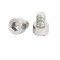 Uxcell M5x6mm 316 Stainless Steel Fully Thread Hex Socket Cap Screw Bolt 15pcs