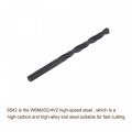 Uxcell 6542 High Speed Steel Straight Shank Twist Jobber Drill Bit Fully Ground Black Oxide Bits 5 9mm Diameter 90mm Total