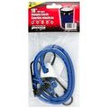 06646 Bungee Cord Set With J Hook Fasteners 18 In Modern Style Elastic Tie Down Cords 2 Pieces White 