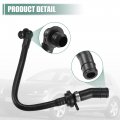 Uxcell Brake Booster Vacuum Hose Replacement Black For Audi A3 1997-2003 No 1j0612041gd