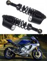 2 Pack Motorcycle Shocks Absorbers Air Rear 12 5 320mm Replacement For Honda Yamaha Full Black 