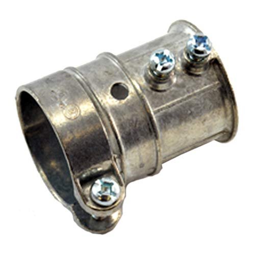 Bridgeport 284-dc Transition Coupling 1-1 4 In For Use With Emt To Fmc Conduit Die Cast Zinc