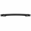 Fo1106351 Rear Bumper Reinforcement Steel Impact Face Bar Compatible With Ford Fusion Milan Lincoln Mkz 2010-2012 Painted Black