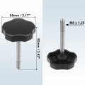 Long Soft Top Door Surround Knob Window Frame With Pin For Jeep Wrangler Jk 2007-2018 Tj 1997-2000 Black
