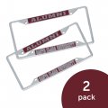 Santa Clara University Broncos Scu License Plate Frame Officially Licensed Metal Car Tag Holder For Us And Canadian Plates