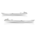 Front Bumper Molding Trim Cover Right Left For Volvo Xc60 2022 2023 2024 32227905 32227906 Silver 