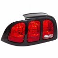 For 1996-1998 Ford Mustang Driver Side Oem Replacement Taillight Rear Lamp Fo2800142 Black Code Ua