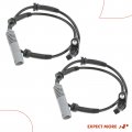 A-premium Abs Wheel Speed Sensor Compatible With Bmw Models M5 M6 2006 2007 2008 2009 2010 Front Driver And Passenger Side 2-pc