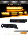 Hercoo Side Mirror Turn Signal Light Led Sequential Signals Lights Amber Lamps Smoked Lens Assembly Compatible With Ford F150