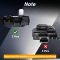 2 Pins Hvac Blend Door Actuator For Ram 1500 2009 To 2021 2500 3500 2010 2019 4500 5500 2011 Replace 68089742aa 68448026aa