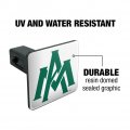 University Of Arkansas At Monticello Secondary Logo Tow Trailer Hitch Cover Plug Insert 1 4 Inch 25