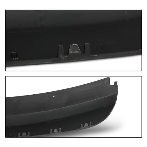 Front Bumper Face Bar Trim Molding Step Pad For 2015-2022 Dodge Charger 68225517aa Ch1044124 Black Textured Black