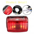 Wflnhb Tail Light With Bulb Replacement For Yamaha Bruin 350 Yfm350 2x4 4x4 2004 2005 2006 5km-84710-01-00 5km-84710-00-00