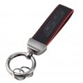 Zorratin 2-layer Nubuck Leather Ss Key Chain Keychain Ring For Chevrolet Chevy Impala Cobalt Camaro