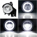 Nslumo Impreza Wrx Drl Led Fog Light Kit Halo Lights Daytime Running Driving Lamp For Su Baru Or 2008-2011 Super Bright Ring 