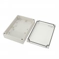 Uxcell 6 9 8 X2 9 175mmx250mmx75mm Abs Waterproof Universal Project Enclosure Electrical Dustproof Junction Box With Pc Grey