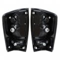 Waltyotur A Pair Clear Len Tail Lights Brake Lamp Driver Passenger Light Red Replacement For 2016-20 Toyota Tacoma 8156004190