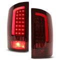 Led Taillight For 2002-2006 Dodge Ram 1500 2003-2006 2500 3500 Tube Bar Tail Light Brake Turn Signal Lamp Lh Rh Pair Red Lens