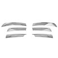 Bully Gi-114 Grille Overlay Nissan Altima Triple Chrome Plated Abs Plastic 6 Pieces 