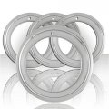 Upgrade Your Auto Set Of Four 15 Steel 3 Deep Wheel Trim Rings Fits 799 Rally